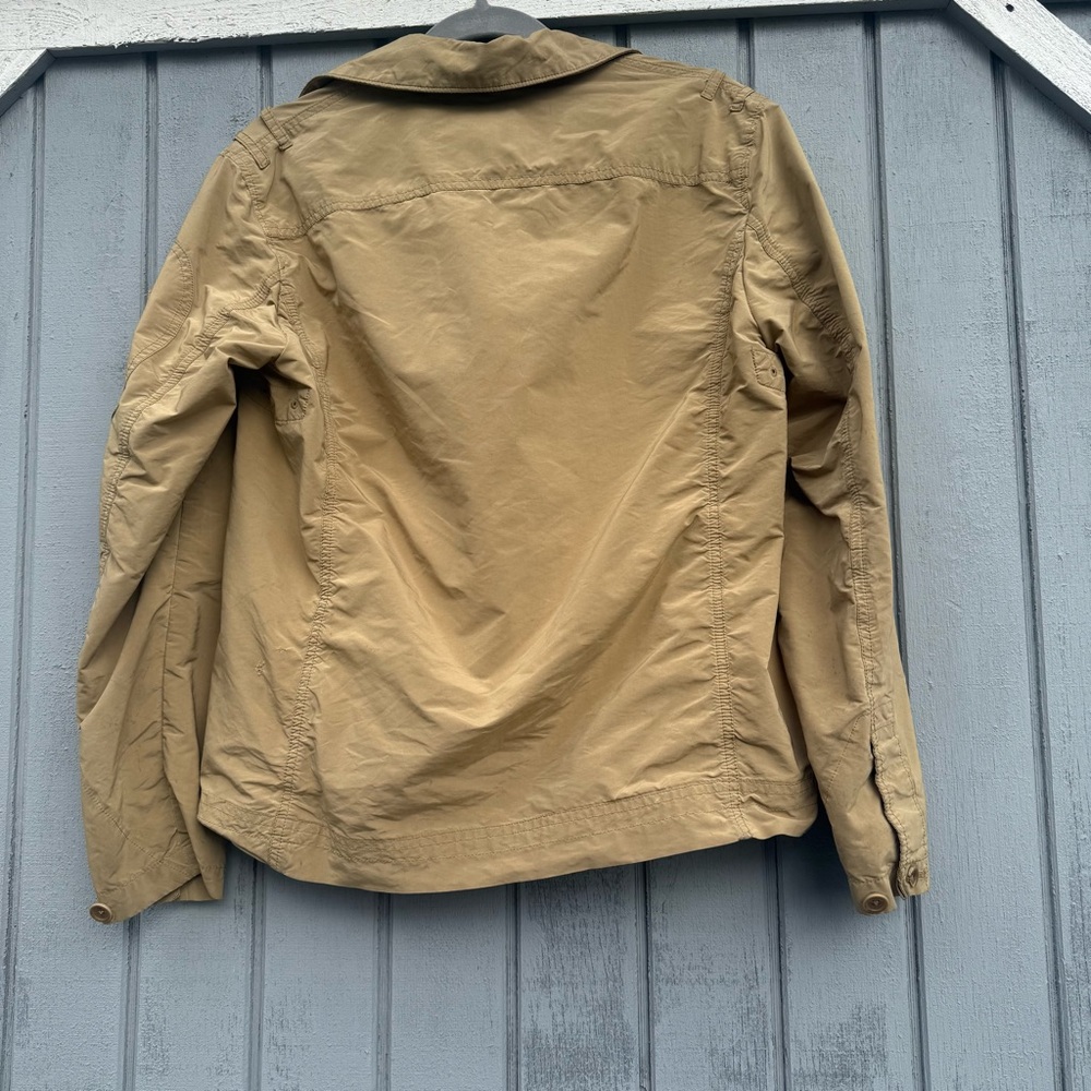Vintage Banana Republic Travel & Safari Jacket Tan Size S Utility Field Jacket - Picture 12 of 12